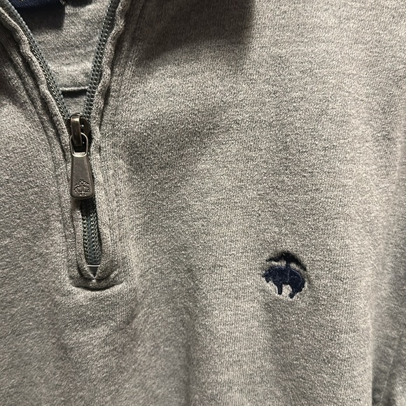 Brooks Brothers Grey Men’s 1/4 Jacket | Medium - Picture 3 of 6